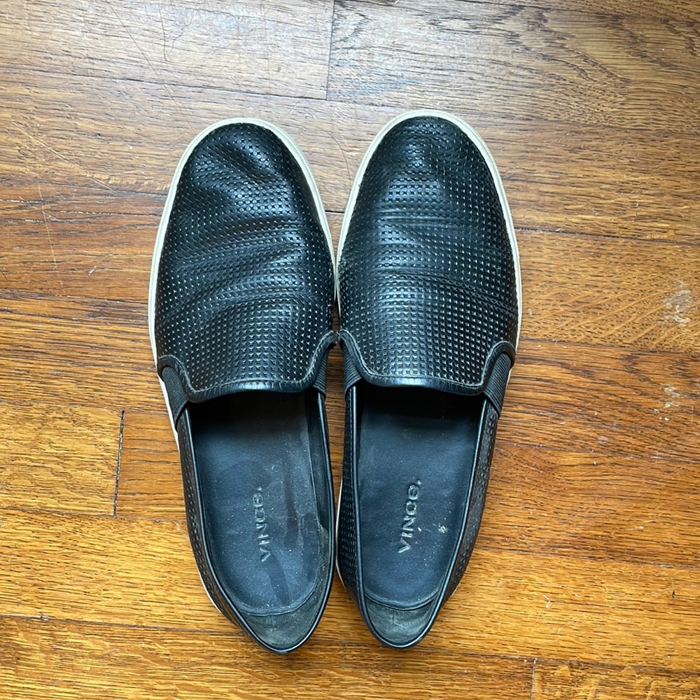 Vince Perforated Leather Blair Sneaker